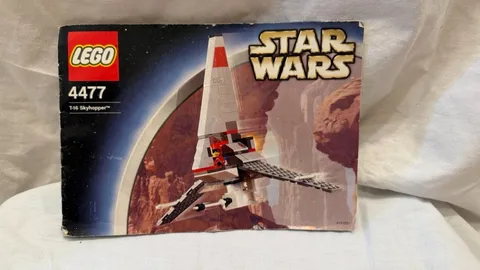 Genuine New LEGO 4477 Star Wars T-16 Skyhopper Manual only