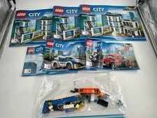 LEGO CITY Police Station 60141 Illustrated Instruction Manual Booklets 1-6 Parts