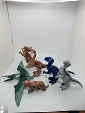 Lego Jurassic Park Jurassic World Dinosaurs And Animal Figures Lot Of 6