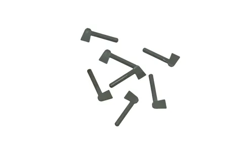 6 Lego® Figure Minifig Accessories Axe Hatchet GREY