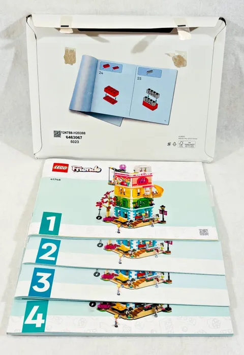 Lego 41748 Heartlake Community Center Instruction Manuals ONLY
