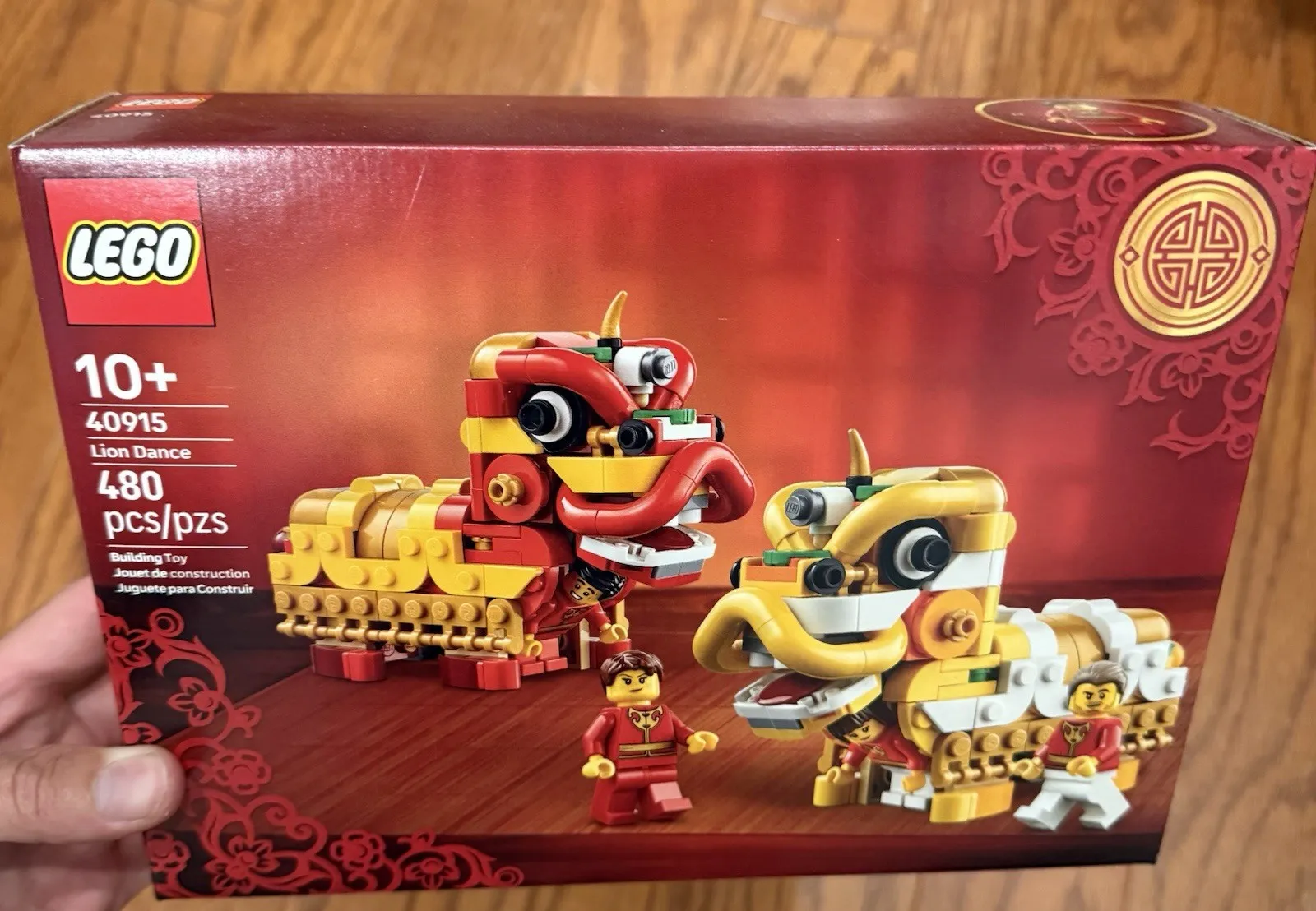 LEGO Lion Dance 40915 Complete Set 480 pcs Seasonal Chinese Traditional