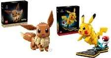 PIKACHU AND EVEE LEGO SET 72152 & 72151 TARGET LIMITED EDITION 30TH ANNIVERSARY