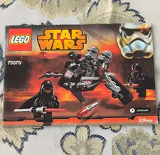 LEGO instructions Star Wars 75079 Shadow Troopers booklet ill. DE/EN/FR/ES/ZH 2015