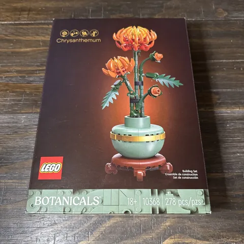 New Sealed Legos Botanicals Chrysanthemum Model #10368
