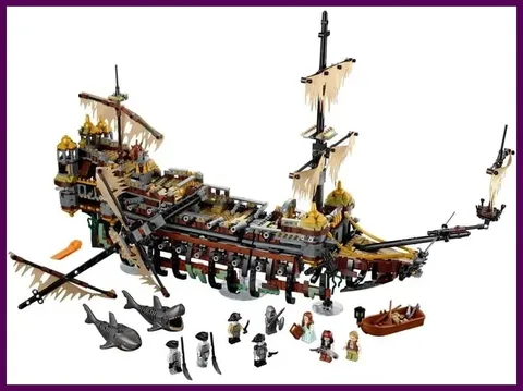 Pirates of the Caribbean Silent Mary #71042 - 100% Complete New Sealed (bagged)