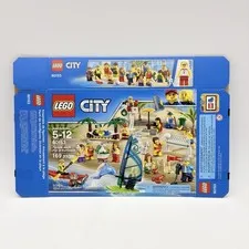LEGO CITY People Pack Fun At The Beach 60153 Retired 2017- Box Package Only