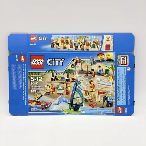 LEGO CITY People Pack Fun At The Beach 60153 Retired 2017- Box Package Only