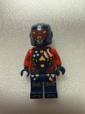 Lego Marvel Super Heroes Avengers Justin Hammer Minifigure 76077