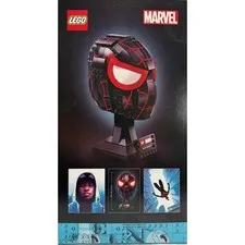 LEGO Marvel Miles Morales Mask 76329 Spider-Man Building Set 487 Pcs New