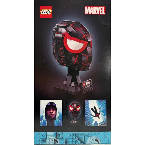 LEGO Marvel Miles Morales Mask 76329 Spider-Man Building Set 487 Pcs New