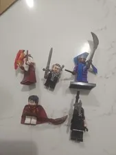 Lego Harry Potter Minifigures Lot Of 5 and Accessories