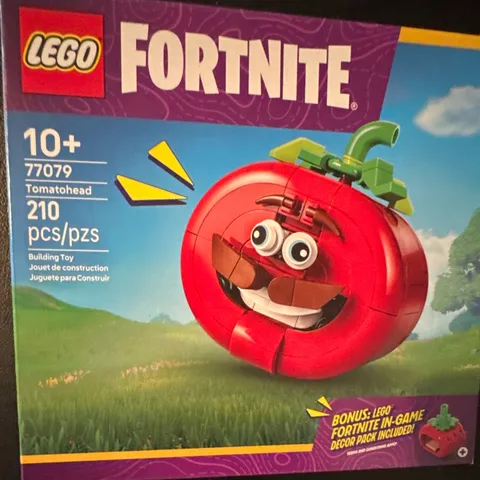 LEGO Fortnite Tomatohead 77079 In-Game Decor Pack Complete Set 210pcs 10+ Box