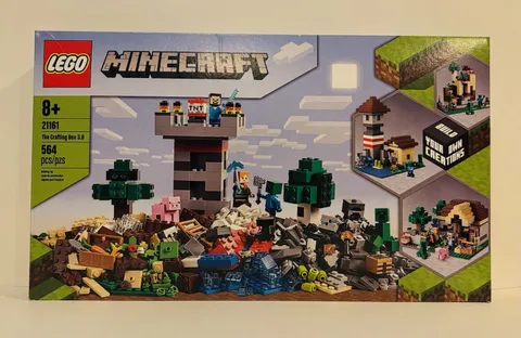 LEGO Minecraft The Crafting Box 3.0 21161 New Factory Sealed!