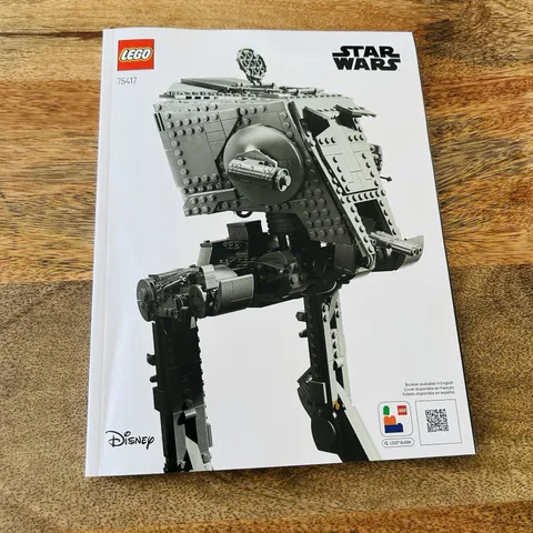 LEGO Star Wars USC AT-ST 75417 Instruction Manual No Bricks