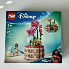 Lego 43252 Disney Moana’s Flowerpot Retired New And Factory Sealed