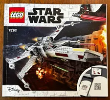 LEGO Star Wars 75301 Luke Skywalker X-Wing Fighter 474pcs Retired Complete