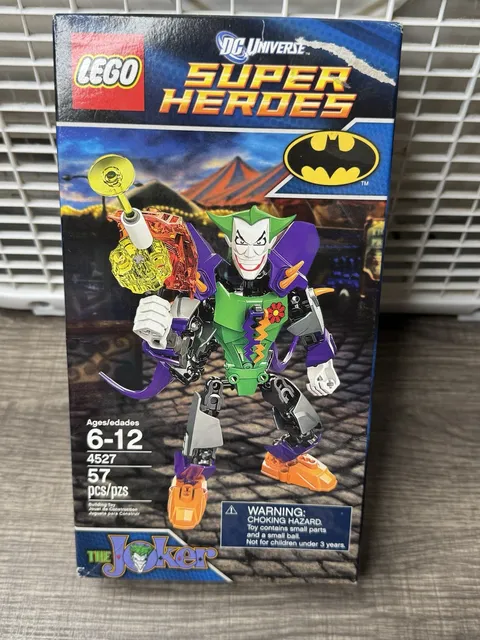 LEGO DC Comics Super Heroes Joker 4527 Complete Set 57 Pieces - RETIRED