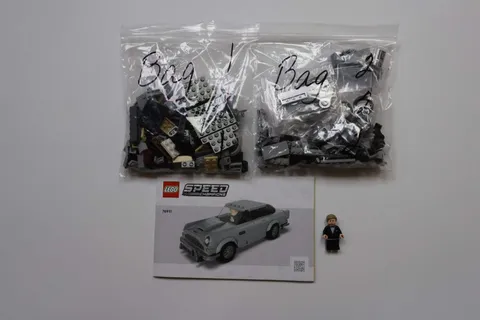 LEGO® Speed Champions 76911 007 Aston Martin DB5 🔍100% Complete W/Instructions