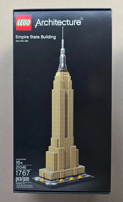 LEGO® #21046 Empire State Building (New and Factory Sealed in Original Box)