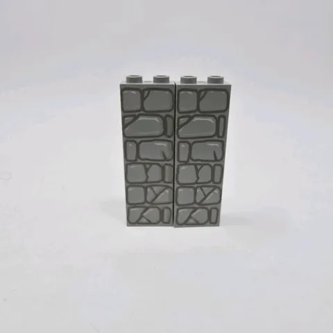 Lego Harry Potter Wall Pattern x2 Brick Pieces Part 1x2x5 #2454 /Set 4728 4709 