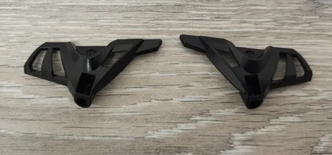 Lego 57526 57541 Black Bionicle Toa Mahri Thigh Shoulder Armor Left & Right