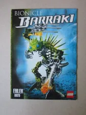 Lego Building Instructions Bionicle Barraki 8920