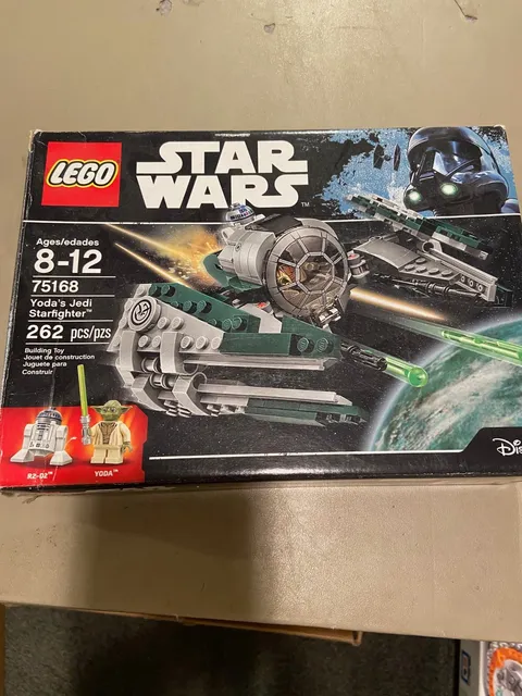 75168 Lego Yoda Jedi Starfighter. Used. Complete with instructions