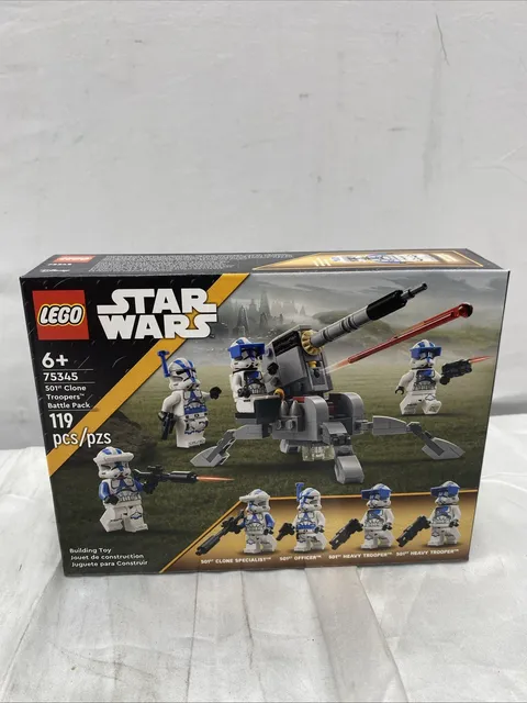 LEGO Star Wars 501st Clone Troopers Battle Pack 75345 (2023)