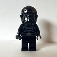 LEGO Star Wars Minifigure- TIE Fighter Pilot with Black Helmet Plastic Figure