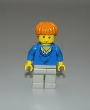 LEGO Harry Potter Ron Weasley blue sweater minifigure 4708 4728