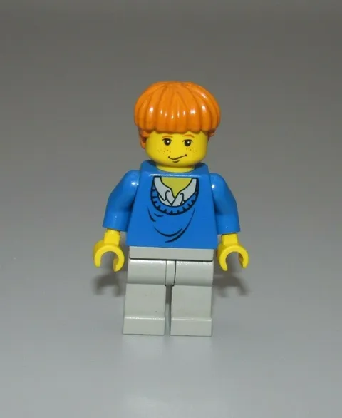 LEGO Harry Potter Ron Weasley blue sweater minifigure 4708 4728