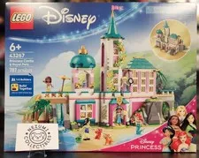 LEGO 43267 Disney Princess Castle & Royal Pets - Brand New