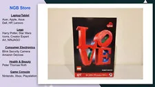 LEGO Art Love Collectible Building Sets Robert Indiana, 31214, New, Sealed, US