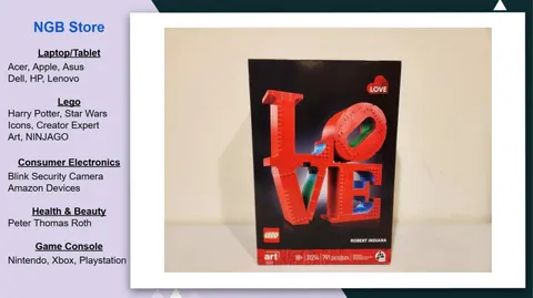 LEGO Art Love Collectible Building Sets Robert Indiana, 31214, New, Sealed, US