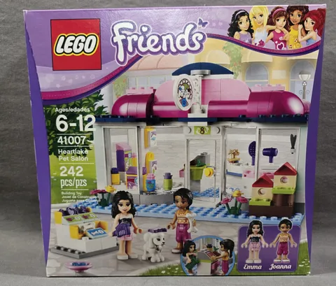 LEGO Friends Heartlake Pet Salon #411007 Girls Legos Set Retired New Sealed