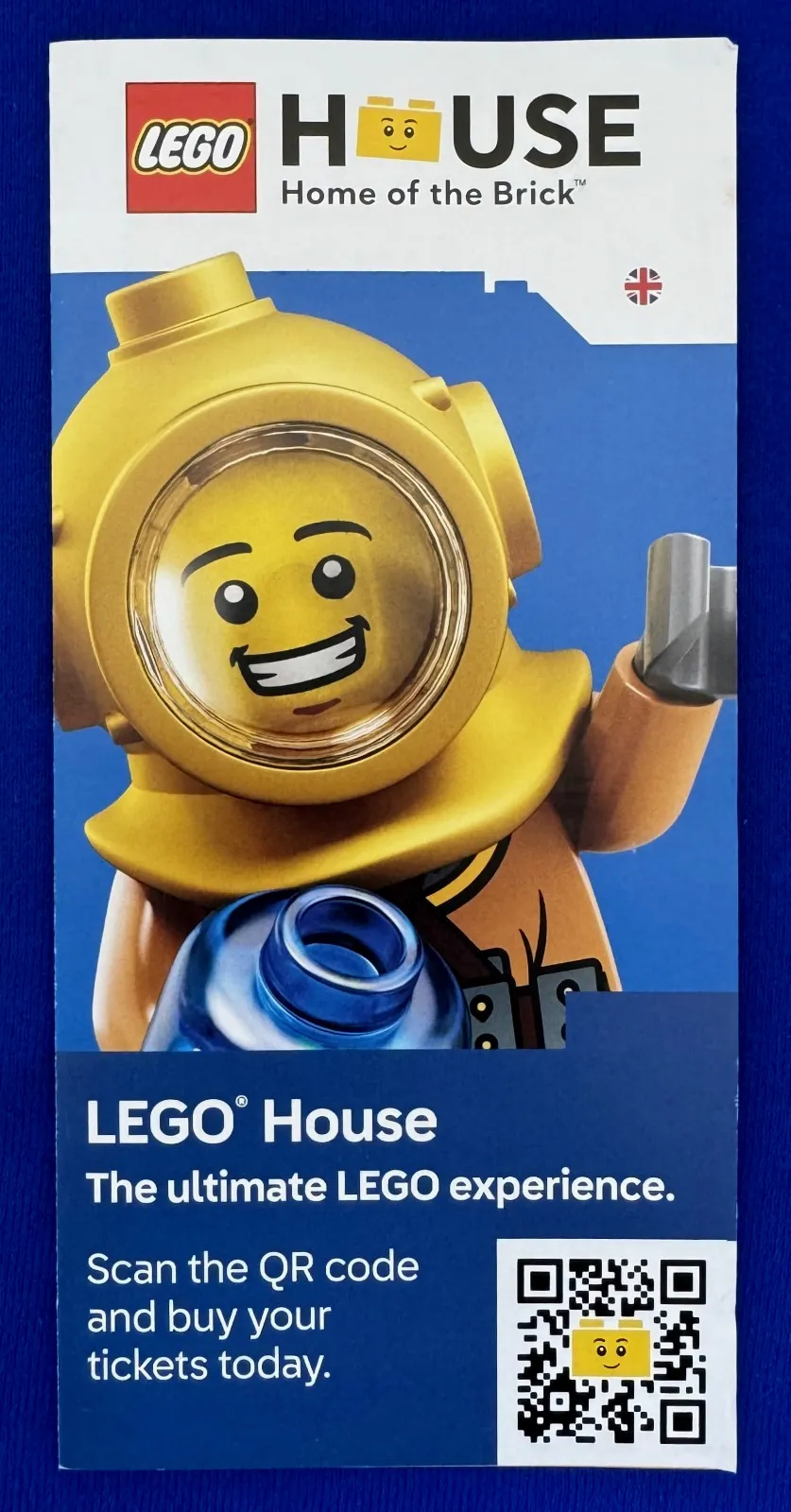 2026 Lego House Home of the Brick Brochure-Tourist Attraction Billund, Denmark