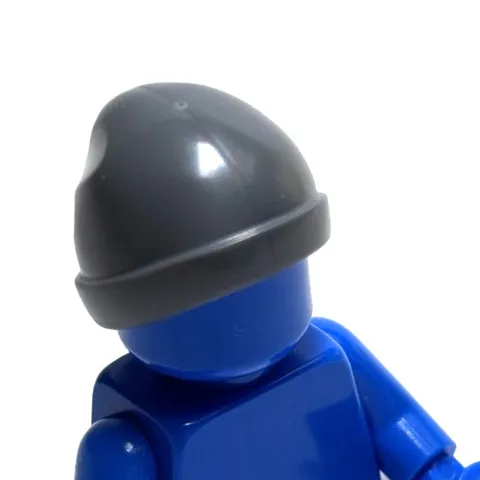 Lego - Minifigure Headgear - Dark Grey, Beanie, Hat