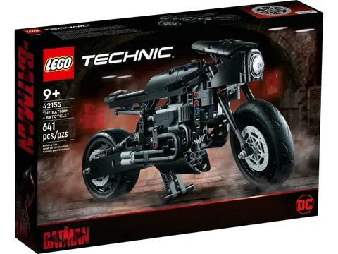 LEGO Technic 42155 The Batman Batcycle New (Damaged Box)