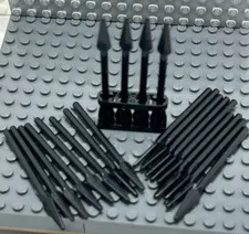 Lego 4497 Minifigure black spear lot qty 20