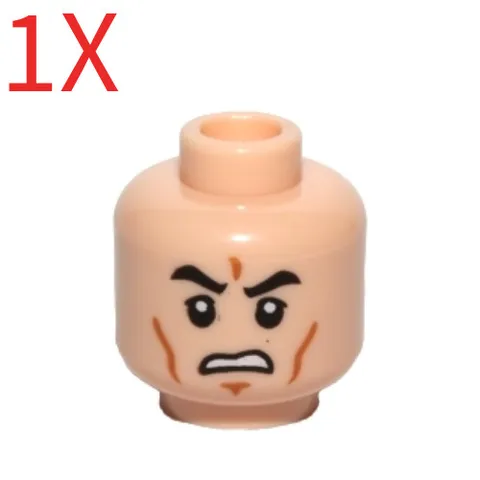 Lego 3626pb0817 Light Nougat SW Minifigure Head Clone Trooper Star Wars 75222