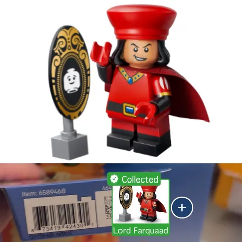 LEGO CMF Minifigure Shrek Series 71053 MiniFig Lord Farquaad IN HAND SHIPS TODAY