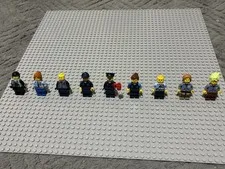 lego city police minifigures lot