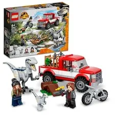 Lego Jurassic World: Lure the Velociraptors Out - Blue and Beta Toy Prezent