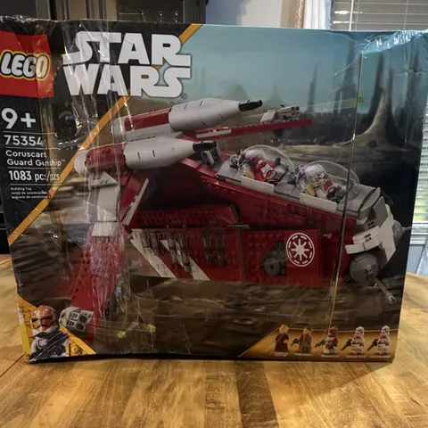LEGO Star Wars Coruscant Guard Gunship 75354 1083pcs 9+ Complete Set Box