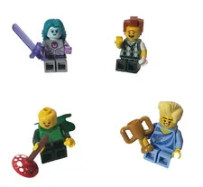 LEGO 71032 Minifigures Collectable Series 22 Replacements Parts Lot of 4