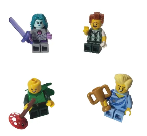 LEGO 71032 Minifigures Collectable Series 22 Replacements Parts Lot of 4
