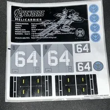 LEGO New Sticker Sheet The Shield Helicarrier  #76042