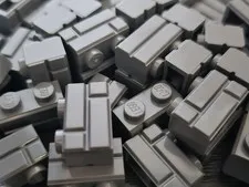 LEGO 💥NEW💥 50 Count Dark Gray 1x2 Masonry