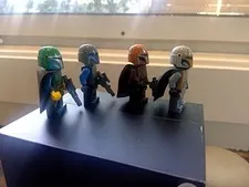 4 Lego Star Wars Minifigures - Mandalorian